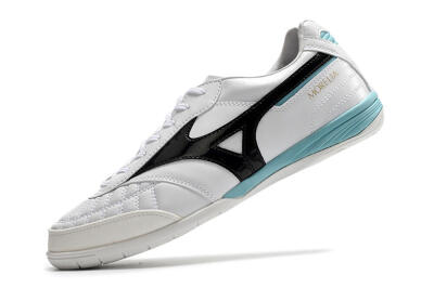 Mizuno Morelia Sala Japn IC Indoor & Futsal Soccer Shoes - White/Black/Blue