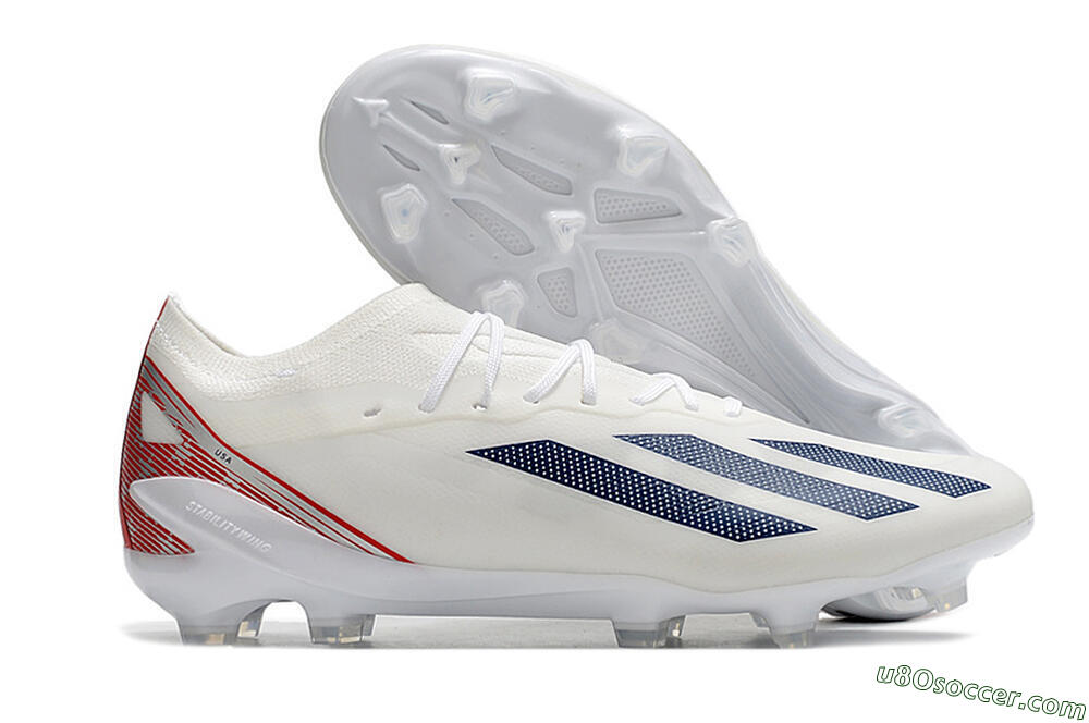 Adidas X Speedportal.1 UAS FG Firm Ground Soccer Cleats - White/Black/Red 1