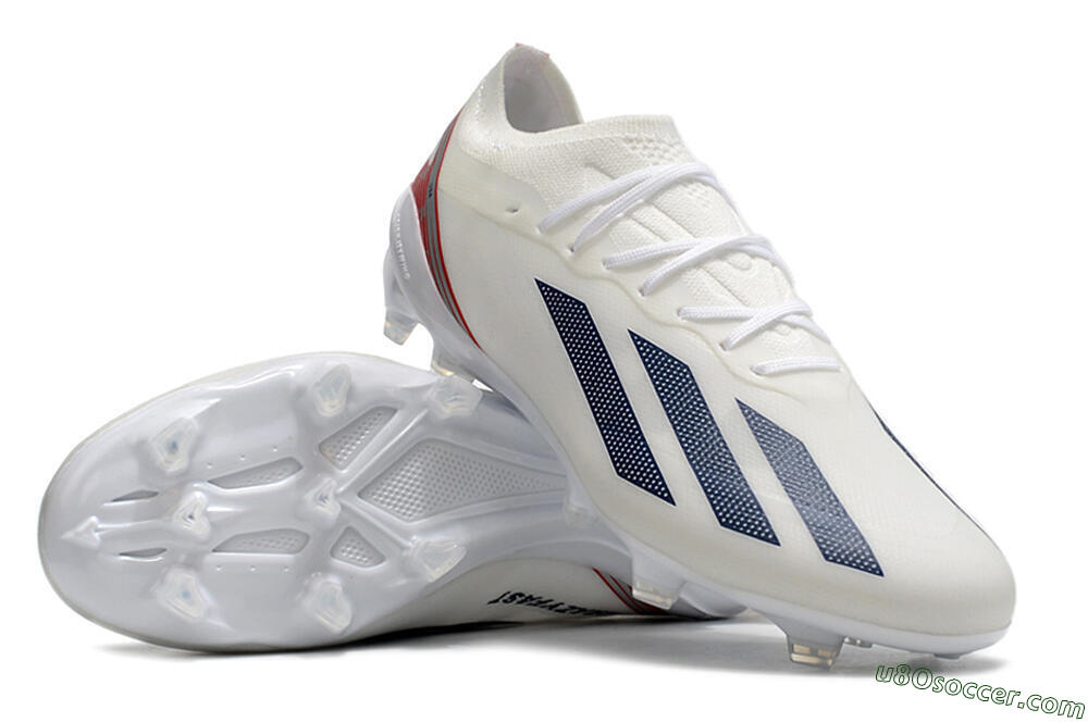 Adidas X Speedportal.1 UAS FG Firm Ground Soccer Cleats - White/Black/Red 3