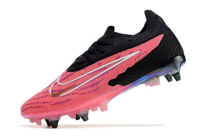 Nike Phantom GX Elite SG Soft Ground Soccer Cleats - Pink/Black/White