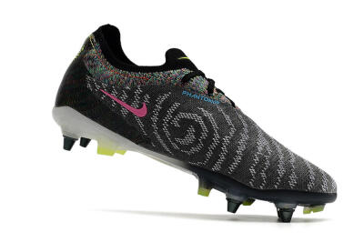 Nike Phantom GX Elite SG Soft Ground Soccer Cleats - Grey/Rainbow