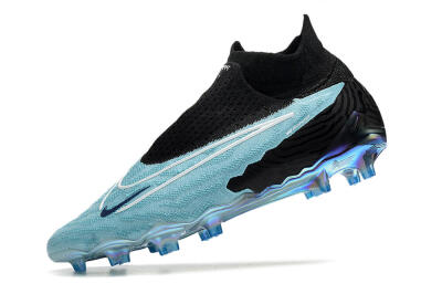 Nike Phantom GX Elite FG Firm Ground Soccer Cleats - Blue/Black