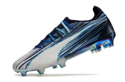 Puma Ultra Ultimate FG Firm Ground Soccer Cleats - Blue/Black/White
