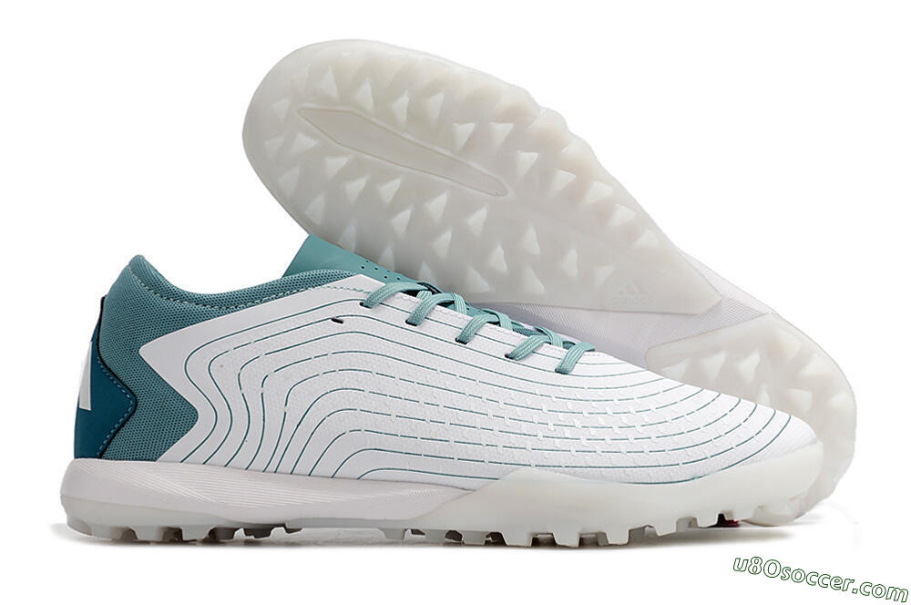 Adidas Predator Accuracy.3 TF Artificial Turf Soccer Shoes - White/Green 1