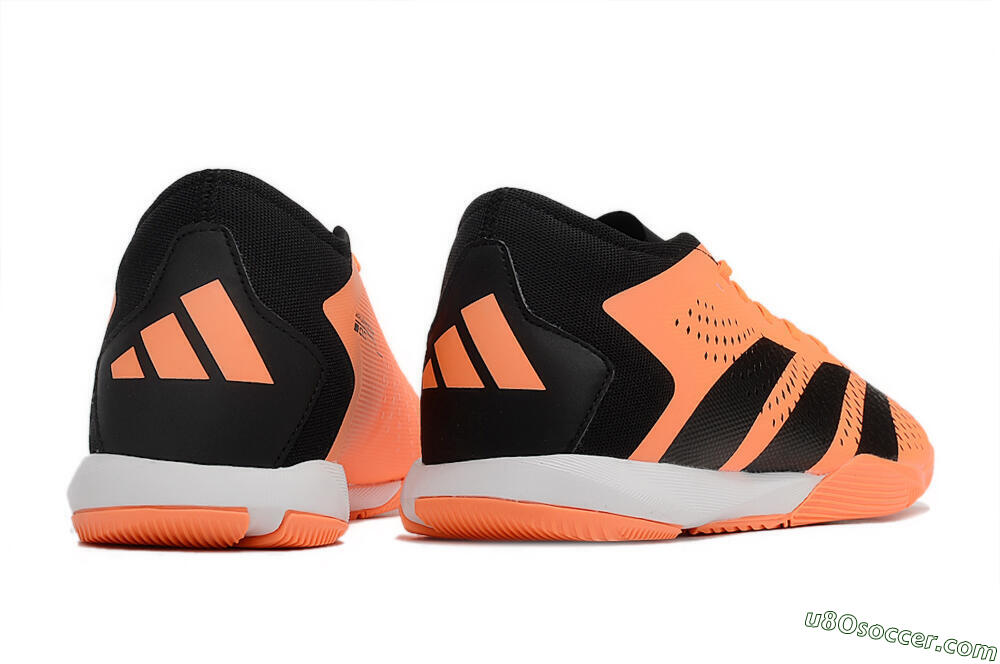 Adidas Predator Accuracy.3 IC Indoor & Futsal Soccer Shoes - Orange/Black 6