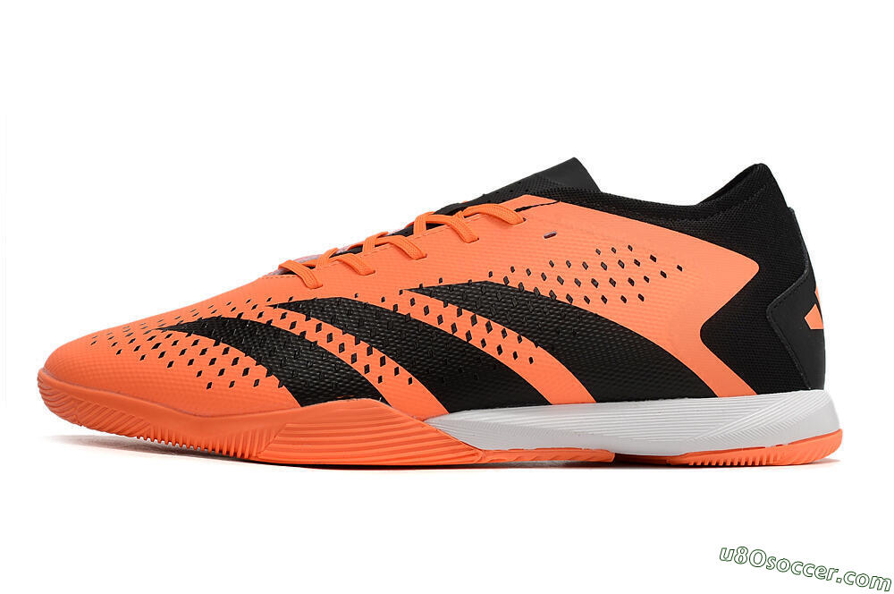 Adidas Predator Accuracy.3 IC Indoor & Futsal Soccer Shoes - Orange/Black 2