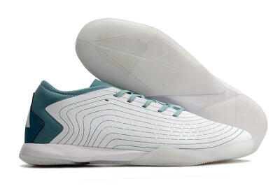 Adidas Predator Accuracy.3 IC Indoor & Futsal Soccer Shoes - White/Blue