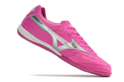 Mizuno Morelia Sala Japn IC Indoor & Futsal Soccer Shoes - Pink/Silver