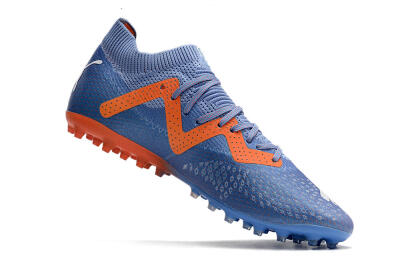 Puma Future Ultimate MG Multi Ground Soccer Cleats - Blue/Orange/White