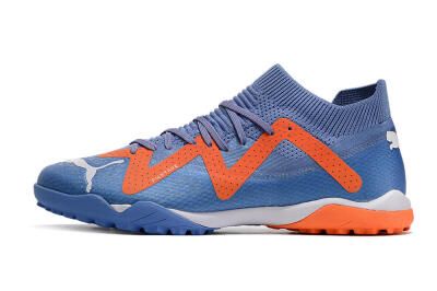 Puma Future Ultimate TF Artificial Turf Soccer Shoes - Blue/Orange/White
