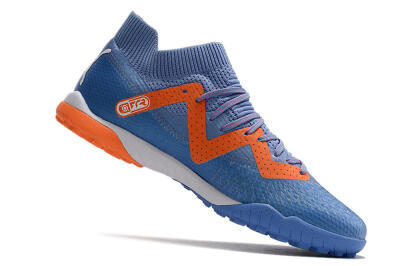 Puma Future Ultimate TF Artificial Turf Soccer Shoes - Blue/Orange/White