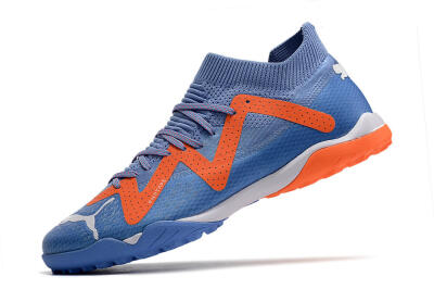 Puma Future Ultimate TF Artificial Turf Soccer Shoes - Blue/Orange/White