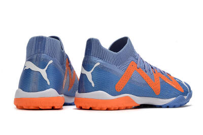 Puma Future Ultimate TF Artificial Turf Soccer Shoes - Blue/Orange/White