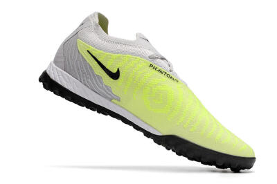 Nike Phantom GX Elite TF Artificial Turf Soccer Shoes - Grey/Yellow/Black