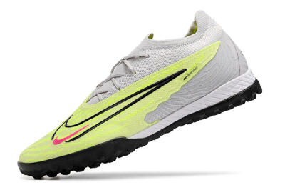 Nike Phantom GX Elite TF Artificial Turf Soccer Shoes - Grey/Yellow/Black