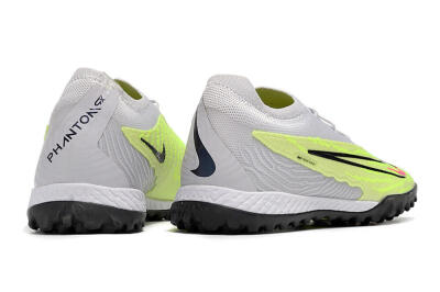 Nike Phantom GX Elite TF Artificial Turf Soccer Shoes - Grey/Yellow/Black