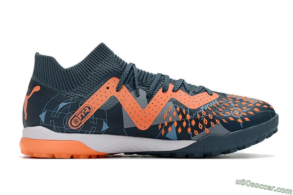Blue and Orange TF Artificial Turf Soccer Shoes Shop the Future