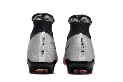 Nike Air Zoom Mercurial Superfly 9 Elite AG Artificial Grass Soccer Cleats - Sliver/Pink/Black