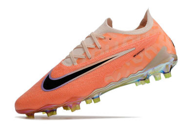 Nike Phantom GX Elite FG Firm Ground Soccer Cleats - Orange/Black/Sliver