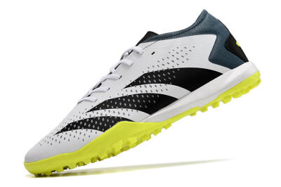 Adidas Predator Accuracy.3 TF Artificial Turf Soccer Shoes - White/Black/Blue