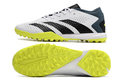 Adidas Predator Accuracy.3 TF Artificial Turf Soccer Shoes - White/Black/Blue