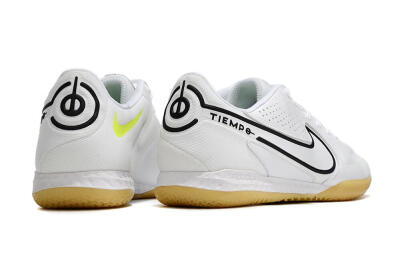 Nike React Tiempo Legend 9 Pro IC Indoor & Futsal Soccer Shoes - White/Black