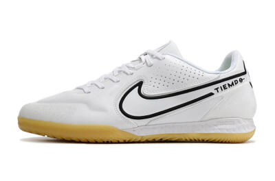 Nike React Tiempo Legend 9 Pro IC Indoor & Futsal Soccer Shoes - White/Black