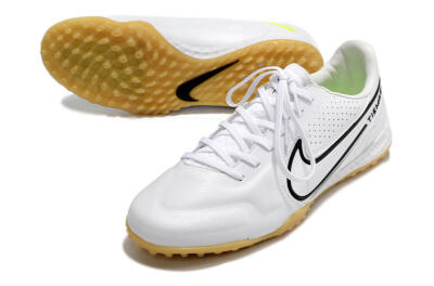 Nike React Tiempo Legend 9 Pro TF Artificial Turf Soccer Shoes - White/Black