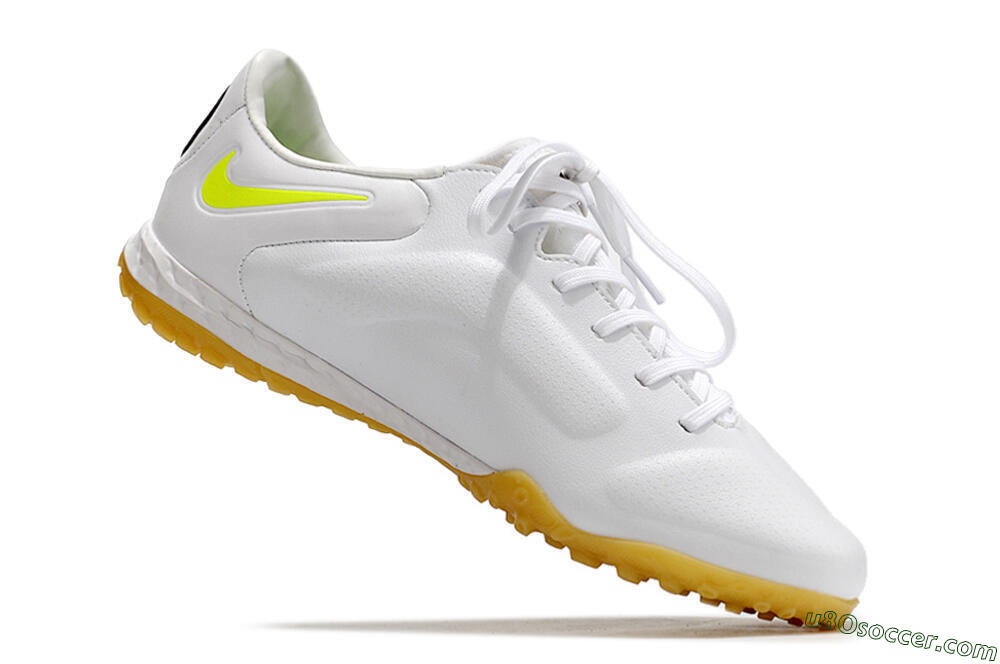 Nike React Tiempo Legend 9 Pro TF Artificial Turf Soccer Shoes - White/Black 5