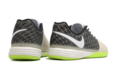 Nike Lunar Gato II IC Indoor & Futsal Soccer Shoes - Grey/Black/White