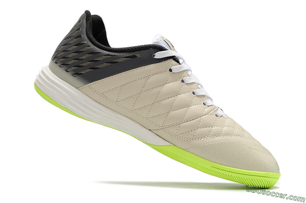 Nike Lunar Gato II IC Indoor & Futsal Soccer Shoes - Grey/Black/White 4