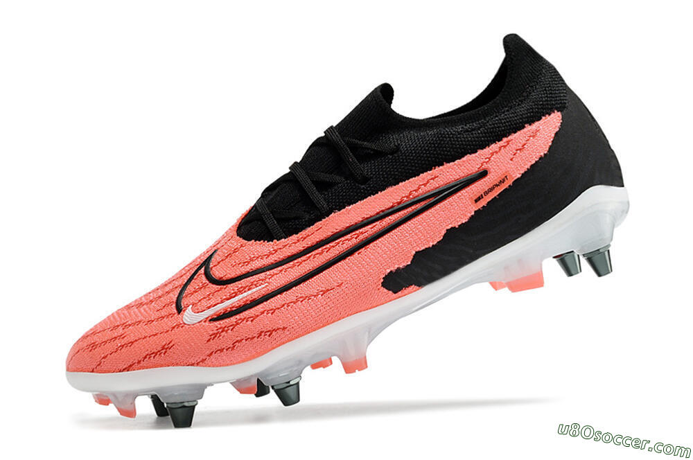 Nike Phantom GX Elite SG Soft Ground Soccer Cleats - Pink/Black/White 5