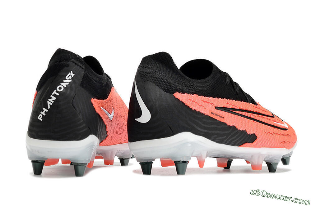 Nike Phantom GX Elite SG Soft Ground Soccer Cleats - Pink/Black/White 6
