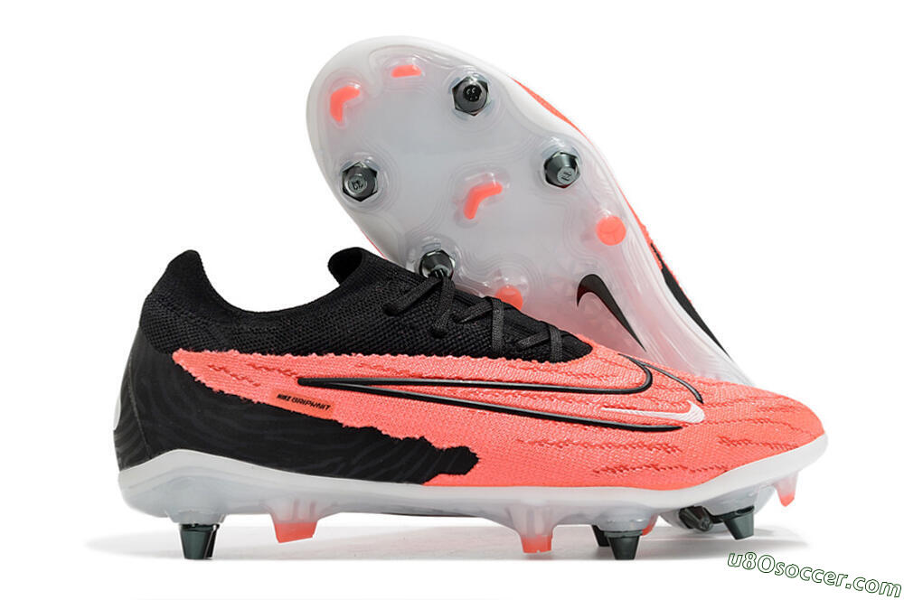 Nike Phantom GX Elite SG Soft Ground Soccer Cleats - Pink/Black/White 1