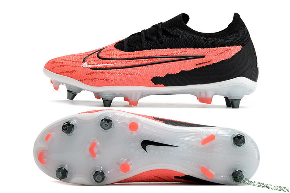 Nike Phantom GX Elite SG Soft Ground Soccer Cleats - Pink/Black/White 0