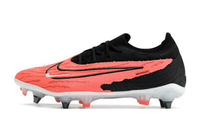 Nike Phantom GX Elite SG Soft Ground Soccer Cleats - Pink/Black/White