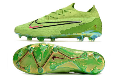 Nike Phantom GX Elite FG Firm Ground Soccer Cleats - Green/Black/Red