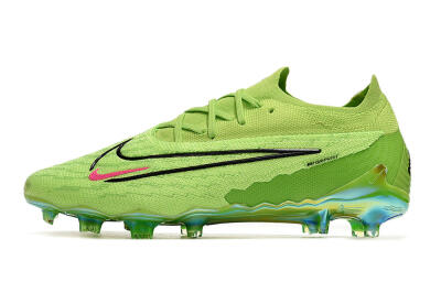 Nike Phantom GX Elite FG Firm Ground Soccer Cleats - Green/Black/Red