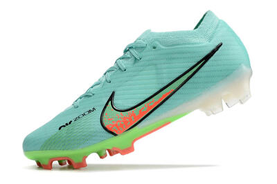 Nike Air Zoom Mercurial Vapor 15 Elite FG Firm Ground Soccer Cleats - Blue/Green/Black