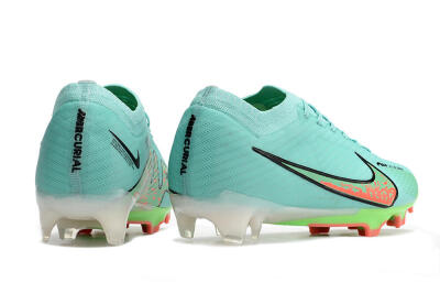 Nike Air Zoom Mercurial Vapor 15 Elite FG Firm Ground Soccer Cleats - Blue/Green/Black