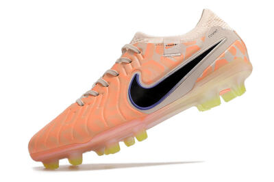 Nike Tiempo Legend 10 Elite FG Firm Ground Soccer Cleats - Orange/Black/Guava Ice