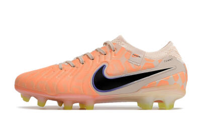 Nike Tiempo Legend 10 Elite FG Firm Ground Soccer Cleats - Orange/Black/Guava Ice