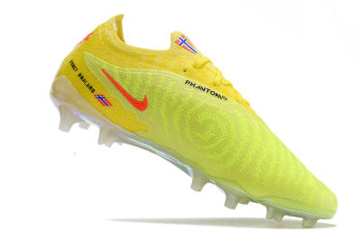 Nike Phantom GX Elite Link FG Firm Ground Soccer Cleats - Orange/Yellow/Black