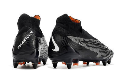 Nike Phantom GX Elite DF SG Soft Ground Soccer Cleats - Black/Grey/White
