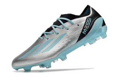 Adidas X Speedportal.1 FG Firm Ground Soccer Cleats - Grey/Blue/Black