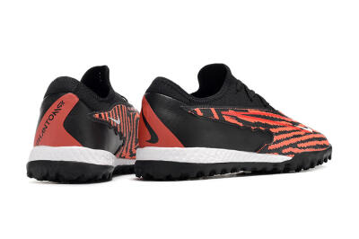 Nike React Phantom GX Pro TF Artificial Turf Soccer Shoes - Red/Black/White