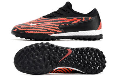 Nike React Phantom GX Pro TF Artificial Turf Soccer Shoes - Red/Black/White
