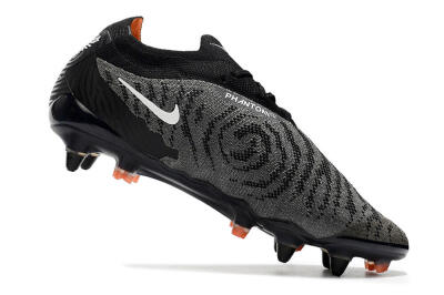 Nike Phantom GX Elite SG Soft Ground Soccer Cleats - Black/Grey/White
