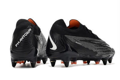 Nike Phantom GX Elite SG Soft Ground Soccer Cleats - Black/Grey/White