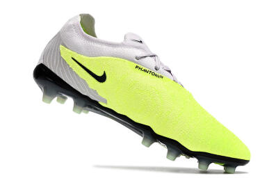 Nike Phantom GX Elite AG Artificial Grass Soccer Cleats - Grey/Yellow/Black